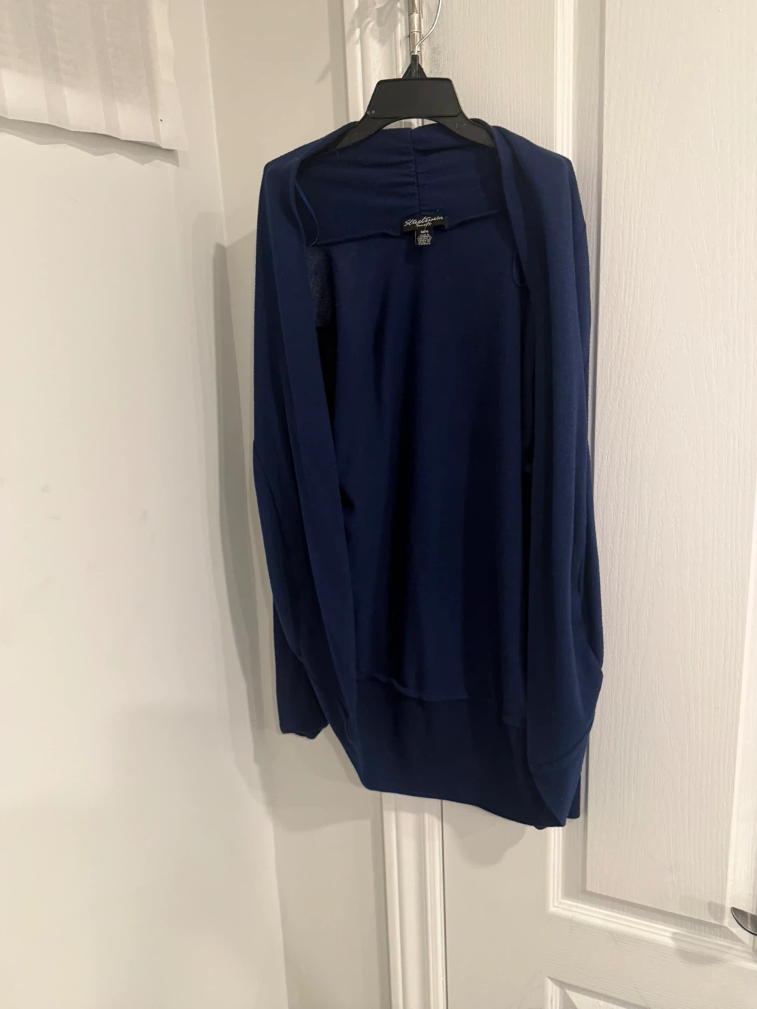 Stellarae Women's Navy Blue Cardigan