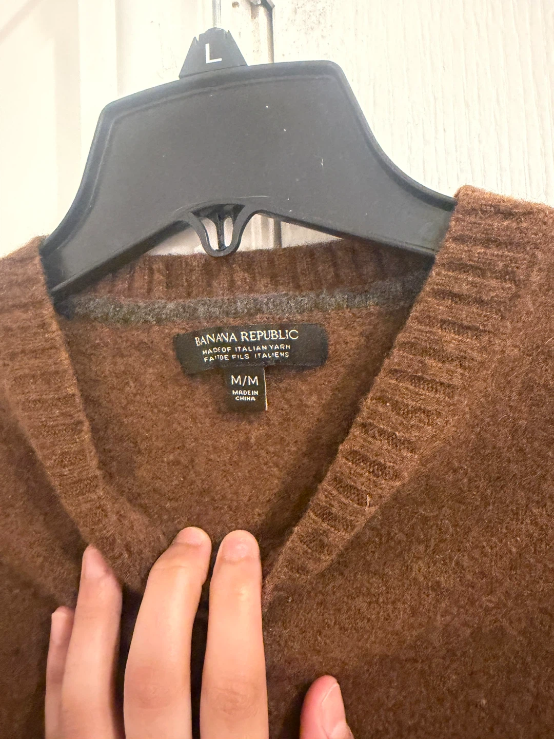 Banana Republic Brown Wool Sweater M/M - photo 2