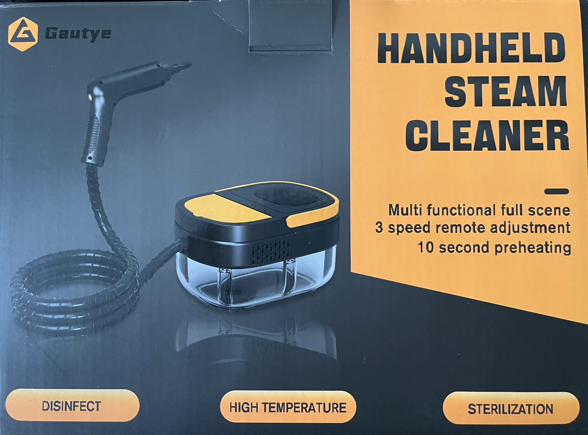 Gautye Handheld Steam Cleaner with 13 pcs Accessories