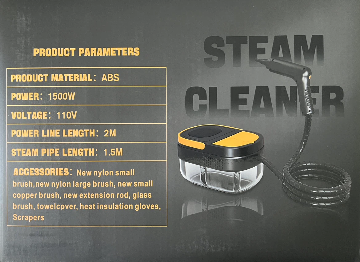 Gautye Handheld Steam Cleaner with 13 pcs Accessories - photo 3