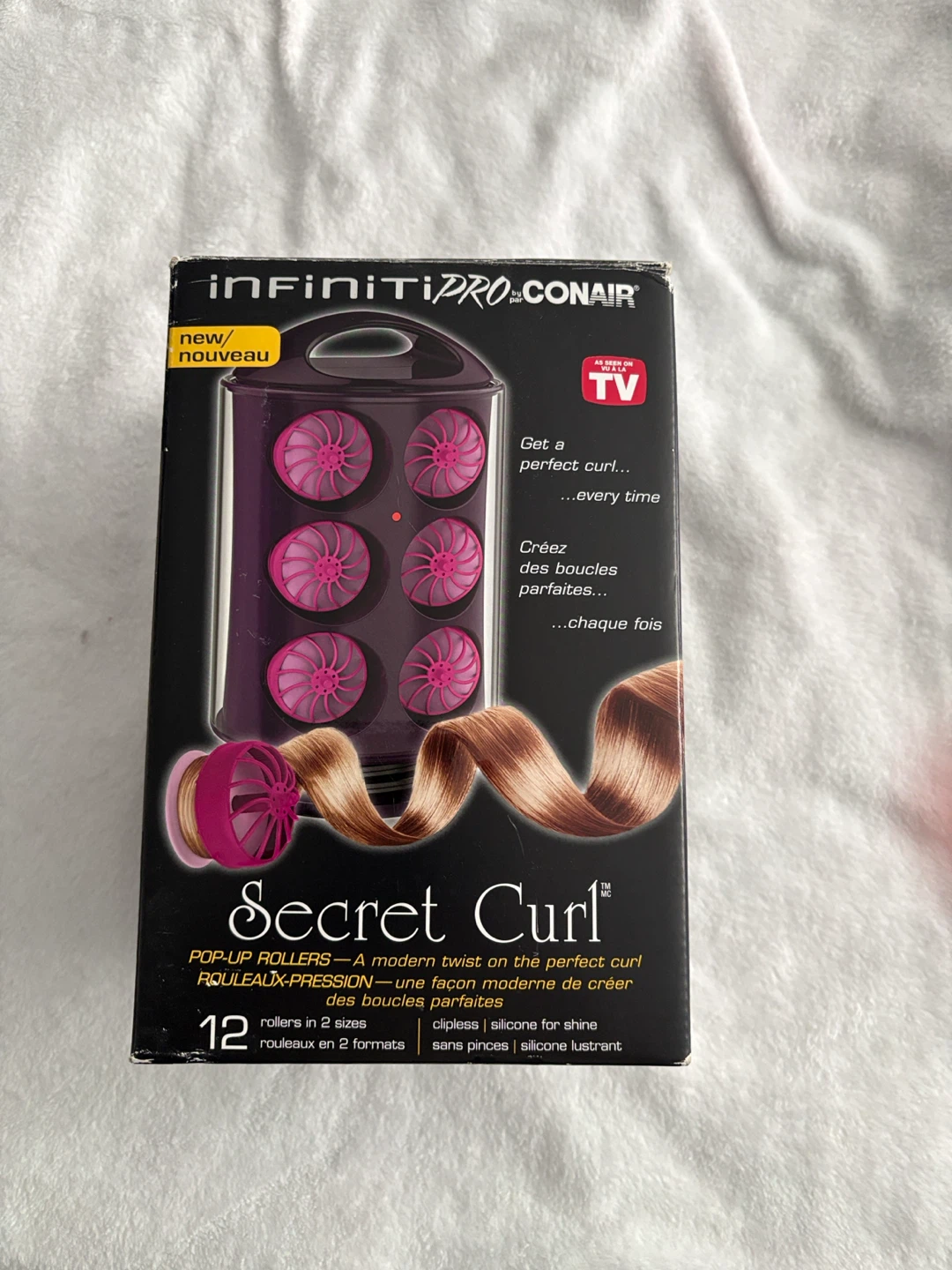 INFINITIPRO by CONAIR Secret Curl Pop-Up Rollers