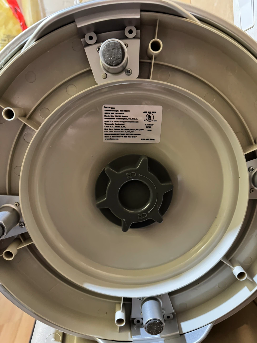 Honeywell HEPA Air Purifier 50250 - photo 3