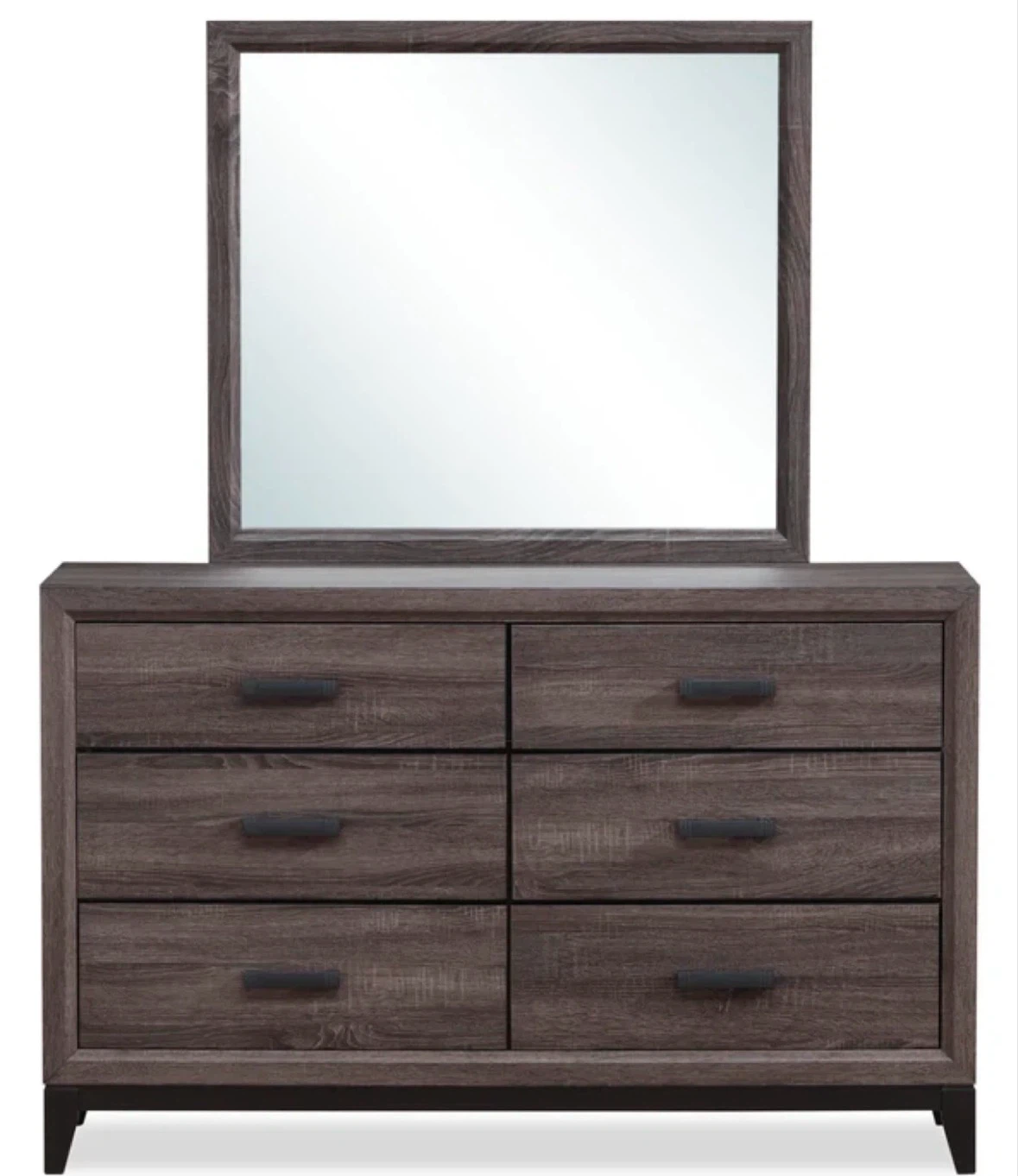 Grey Wood Bedroom Set - photo 3