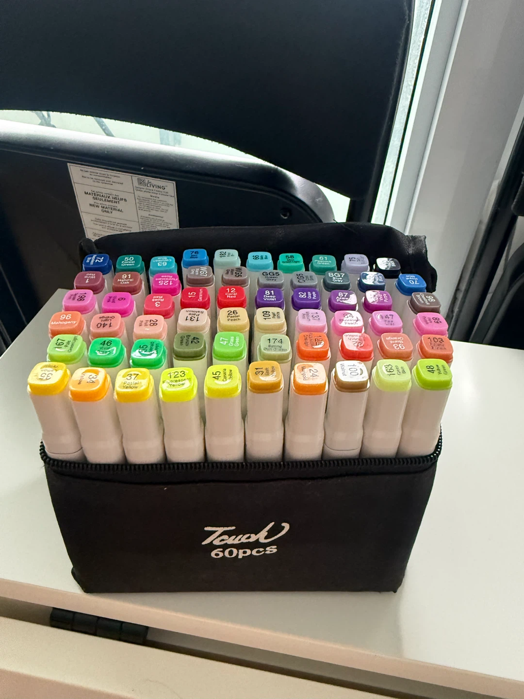 Touch 60pcs Marker Set