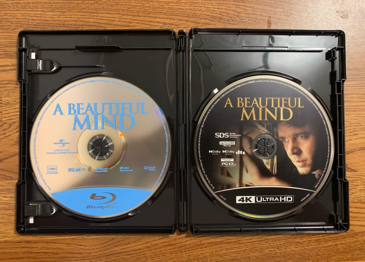 A Beautiful Mind 4K UHD Blu-ray Combo Pack - photo 4