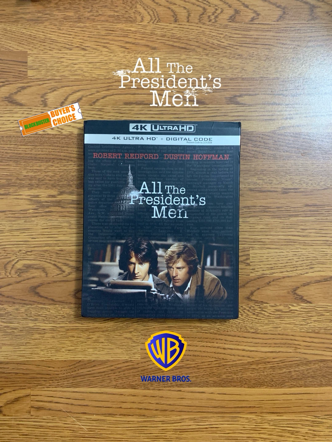 All the President’s Men (50th Anniversary) UHD-BD