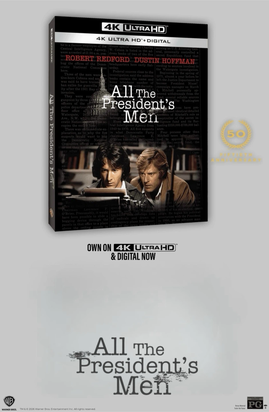 All the President’s Men (50th Anniversary) UHD-BD - photo 5