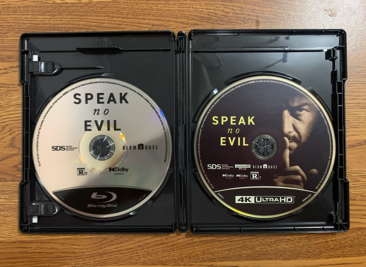 Speak No Evil 4K UHD Blu-ray Combo Pack - photo 4