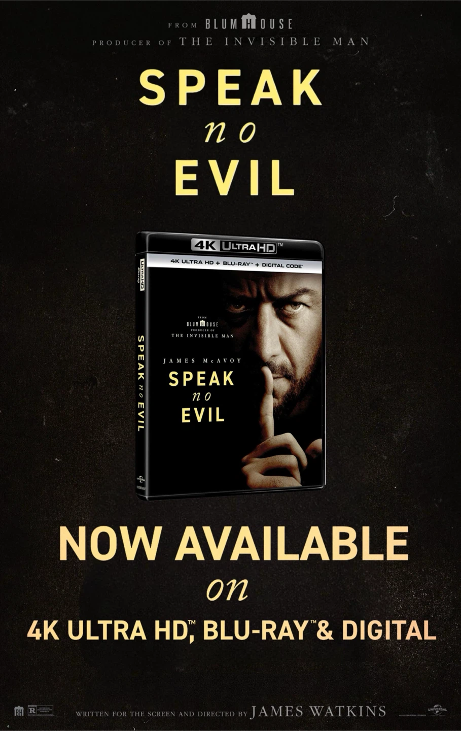 Speak No Evil 4K UHD Blu-ray Combo Pack - photo 5