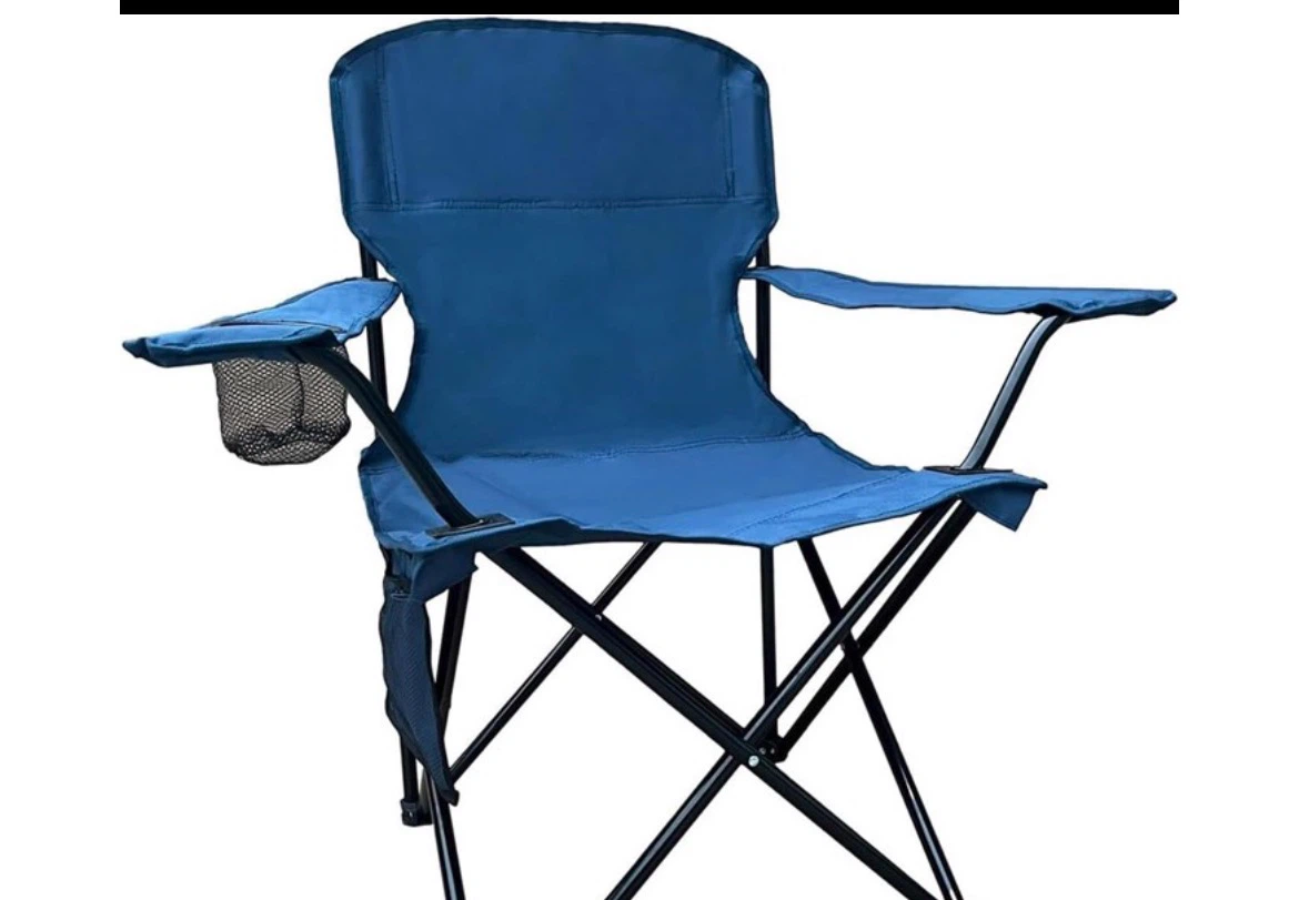 VOYSIGN Folding Camping Chair with Cup Holder