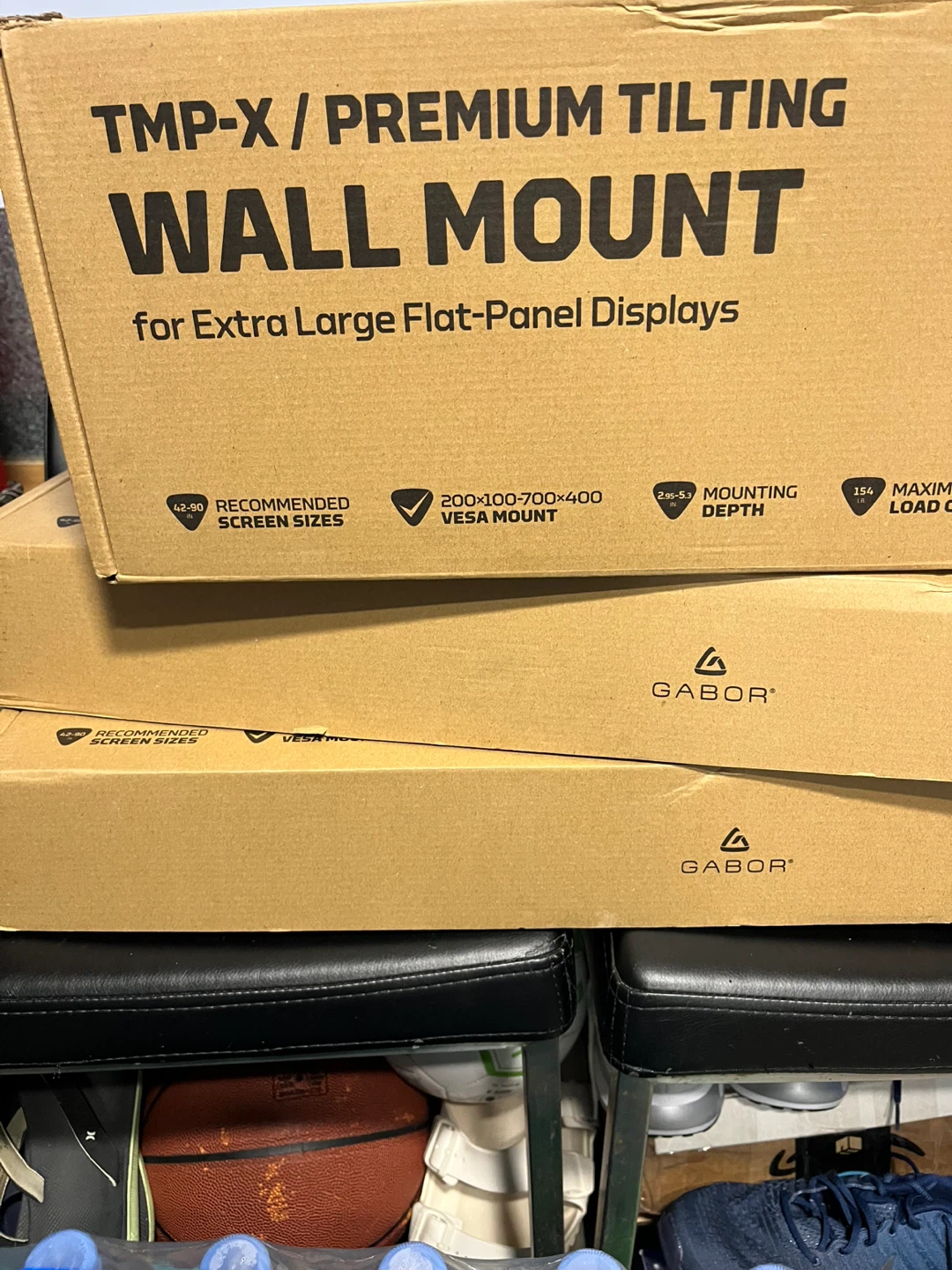 Gabor Tilting Wall Mount for 42 to 90" Displays - photo 3
