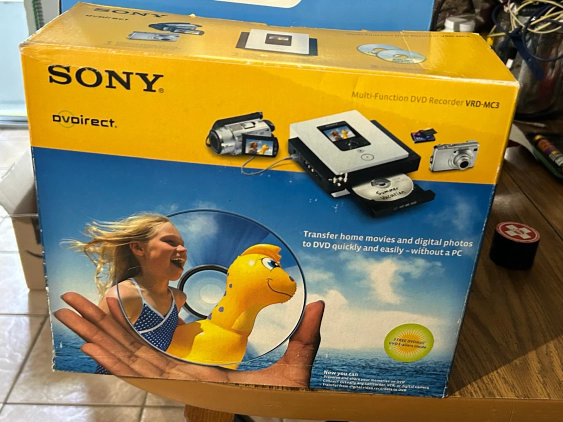 Sony Multi-Function DVD Recorder VRD-MC3