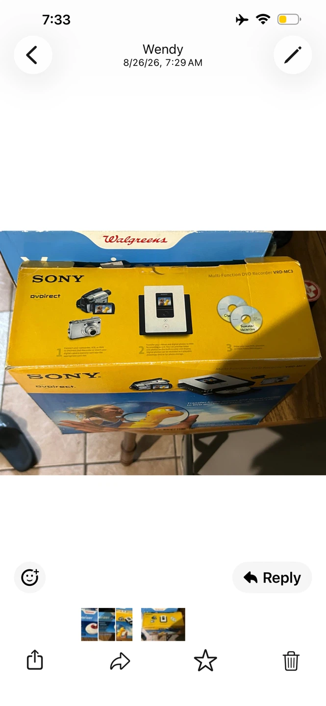 Sony Multi-Function DVD Recorder VRD-MC3 - photo 2