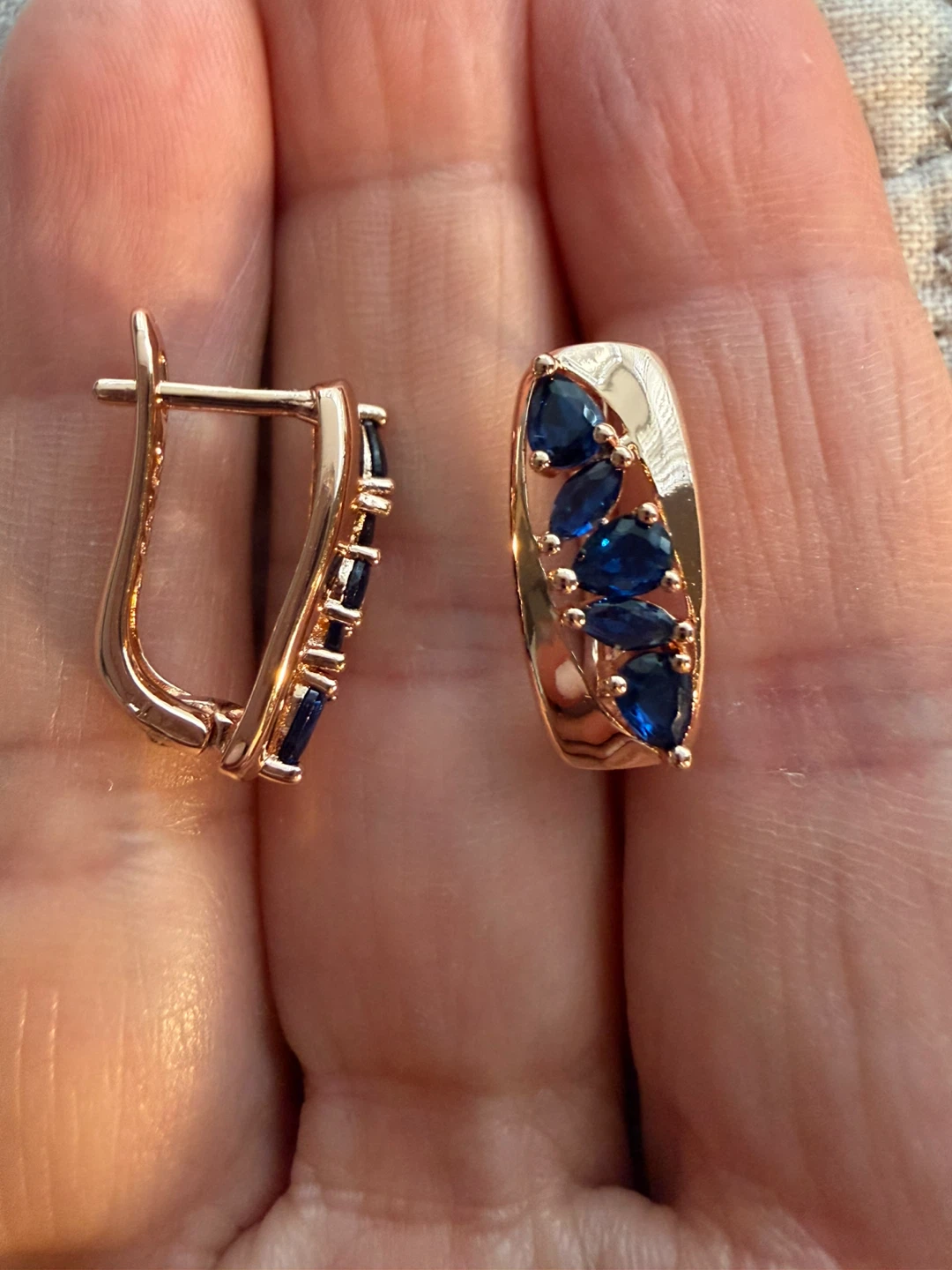 New 14k gemstone  earrings