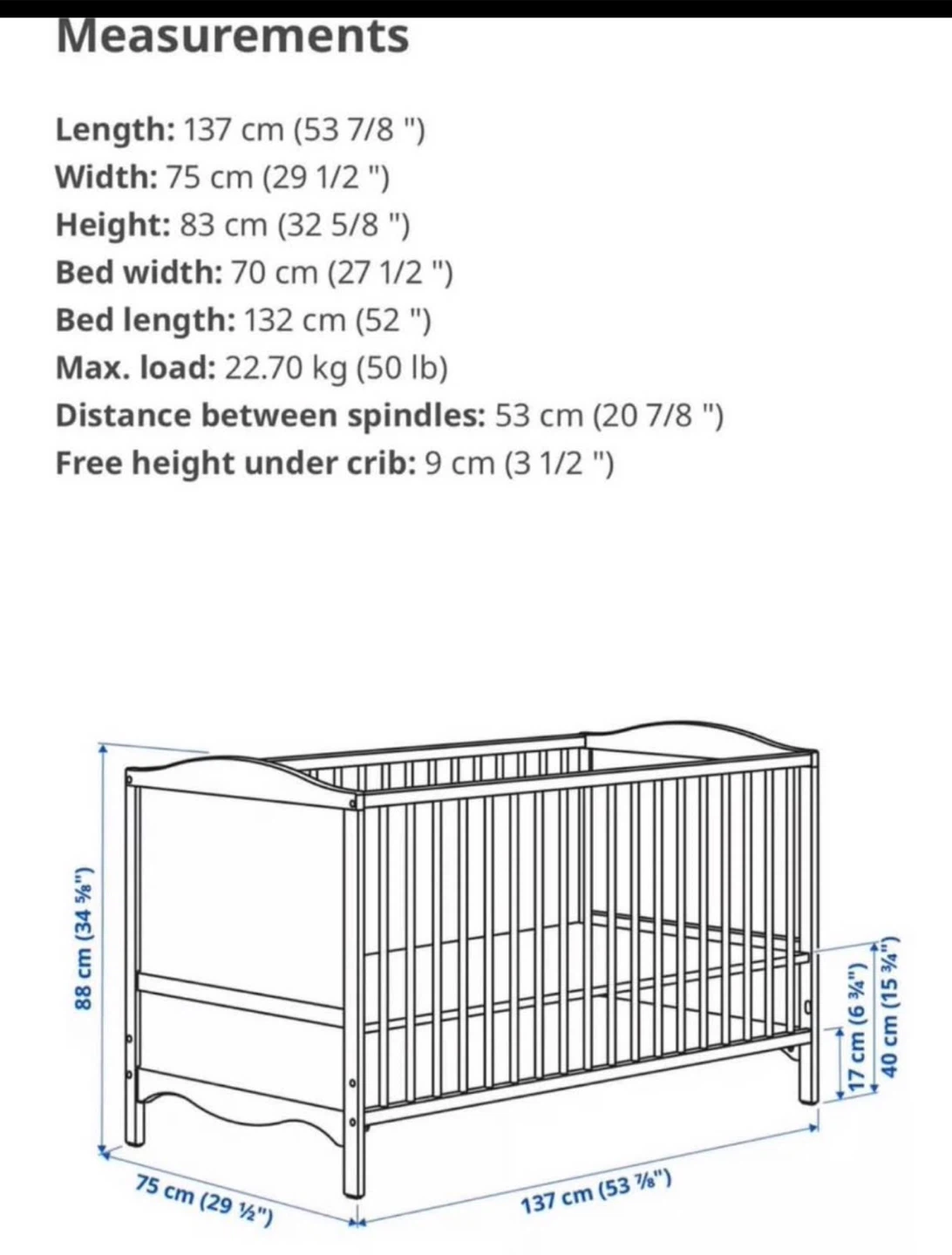Crib - photo 4