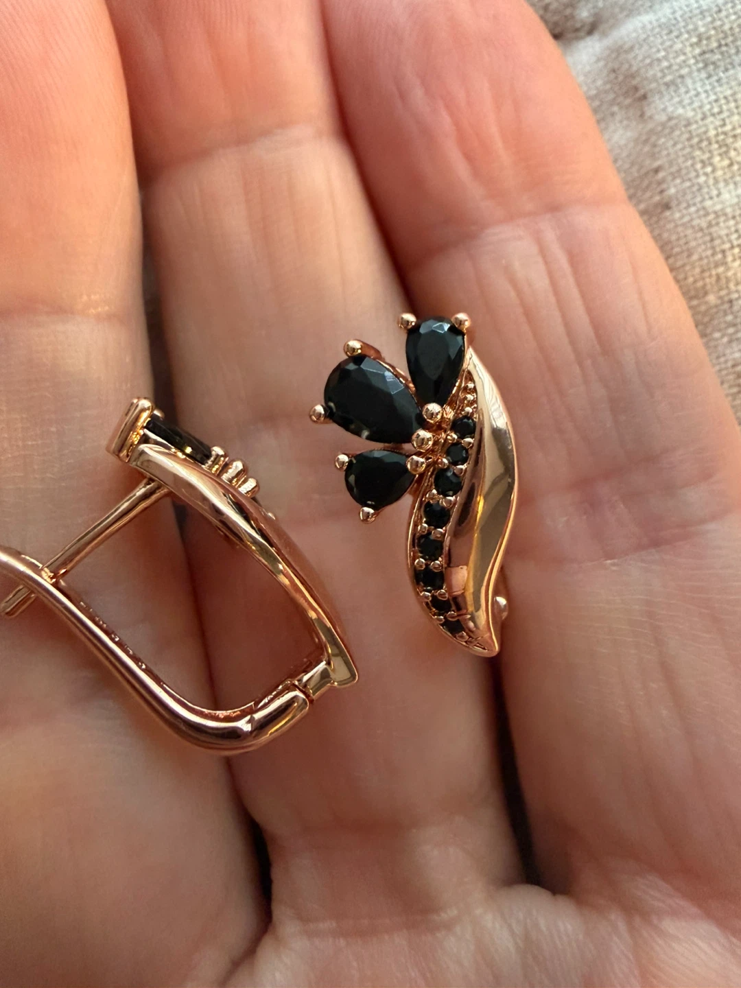 New 14k gemstone earrings
