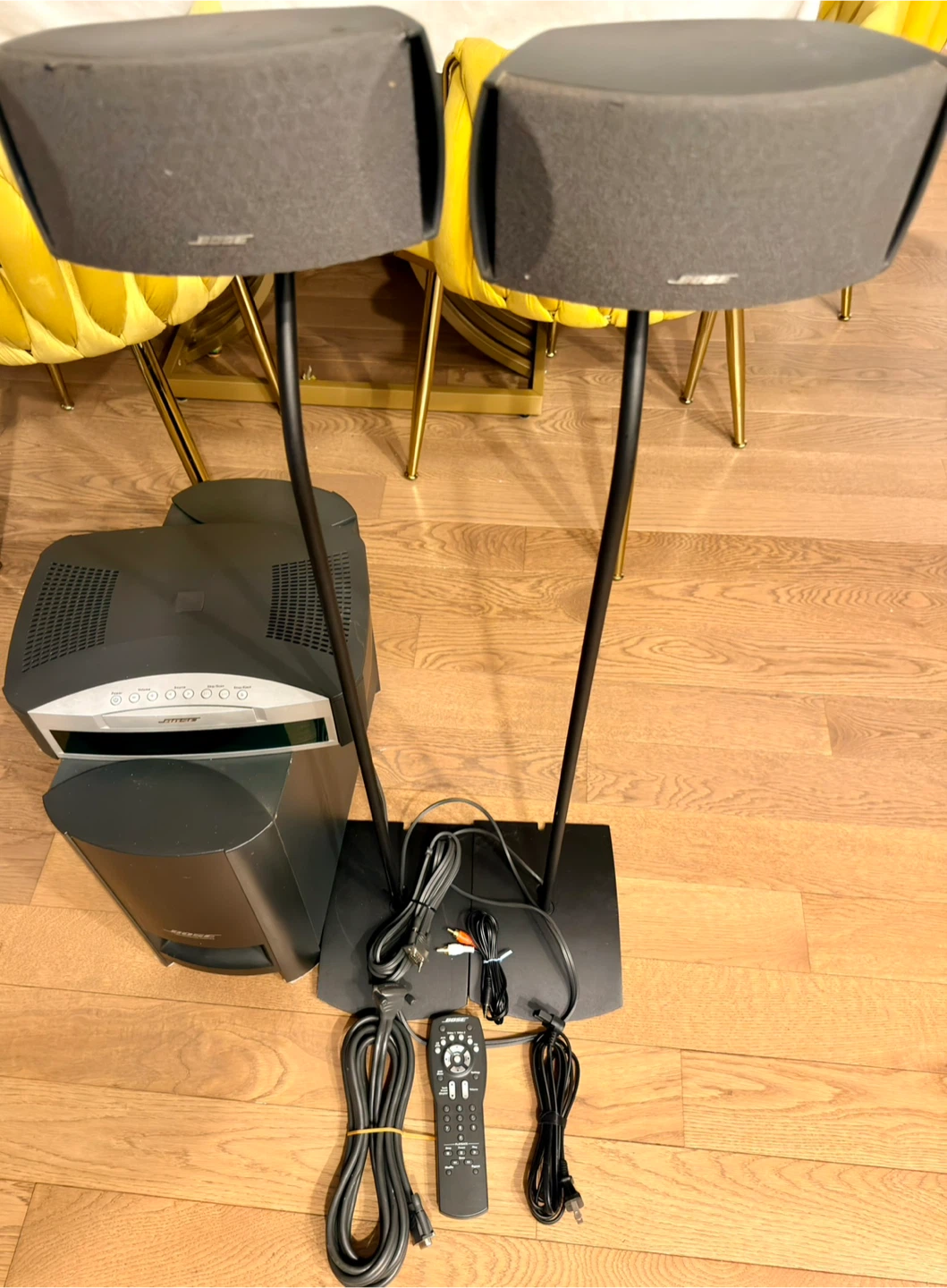 Bose 3 2 1 Sistem Stands r/c and Cables - photo 3