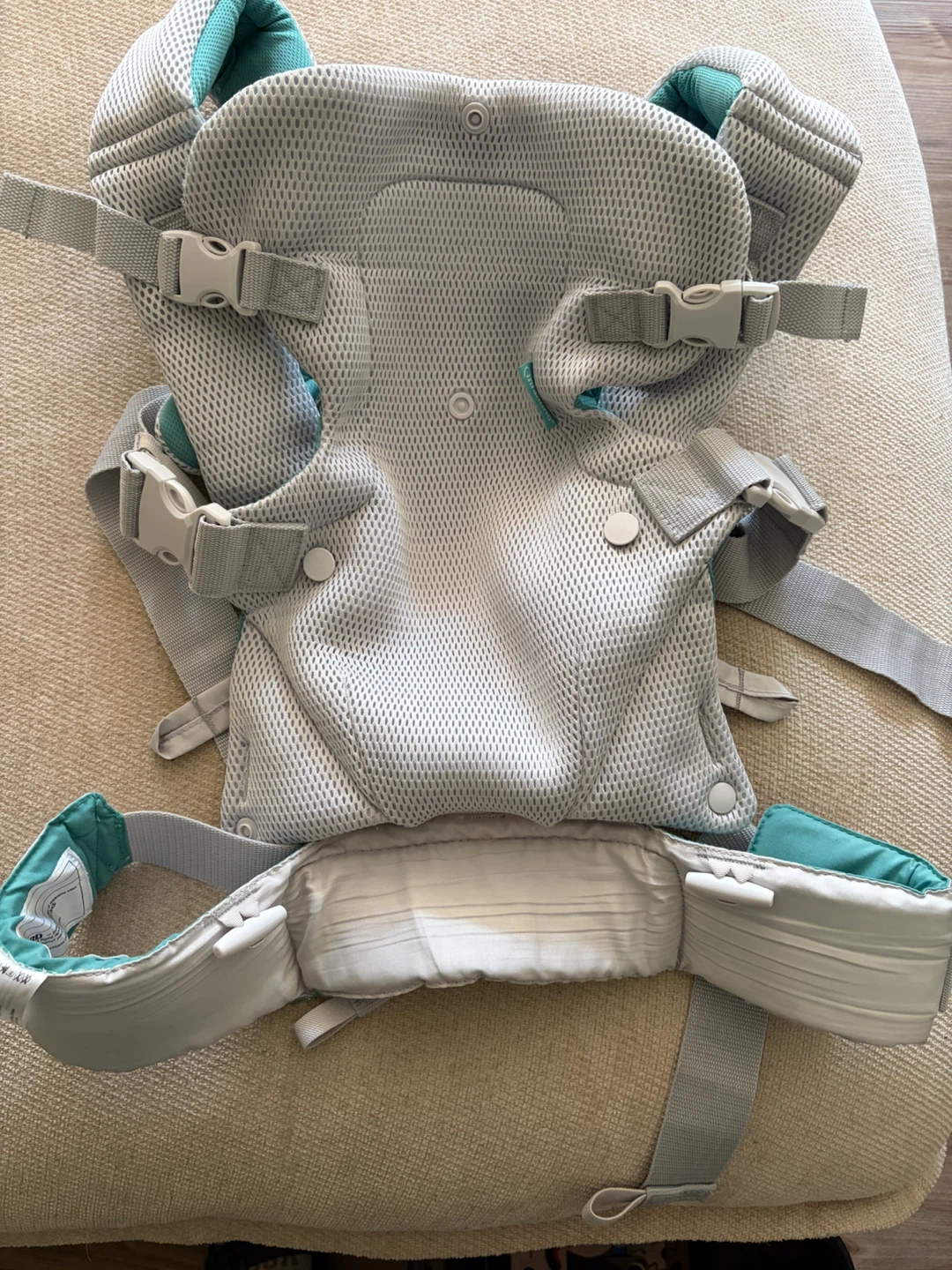 Infantino Flip 4-in-1 Baby Carrier - Light Gray