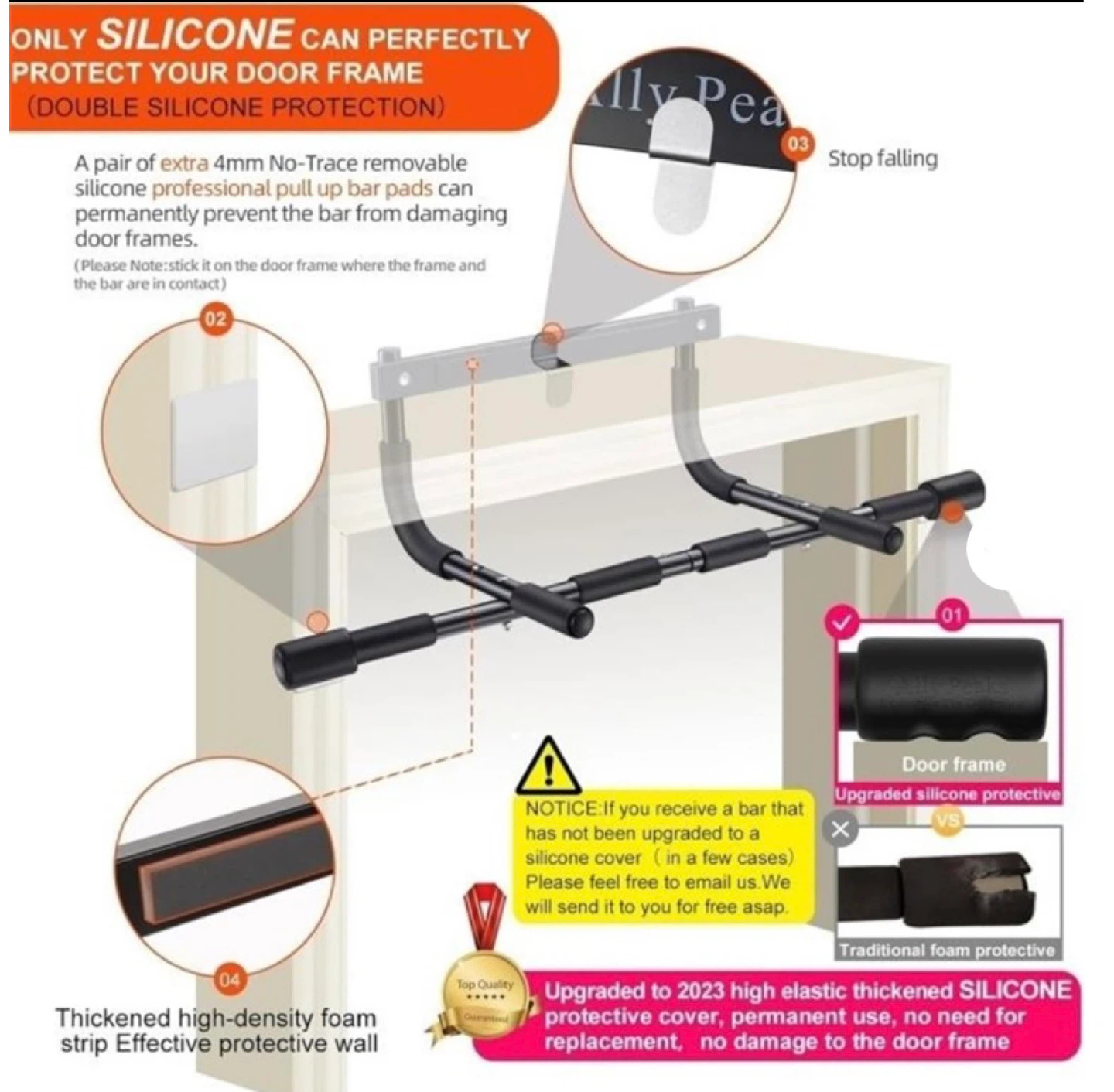 Doorway Pull Up Bar - photo 3