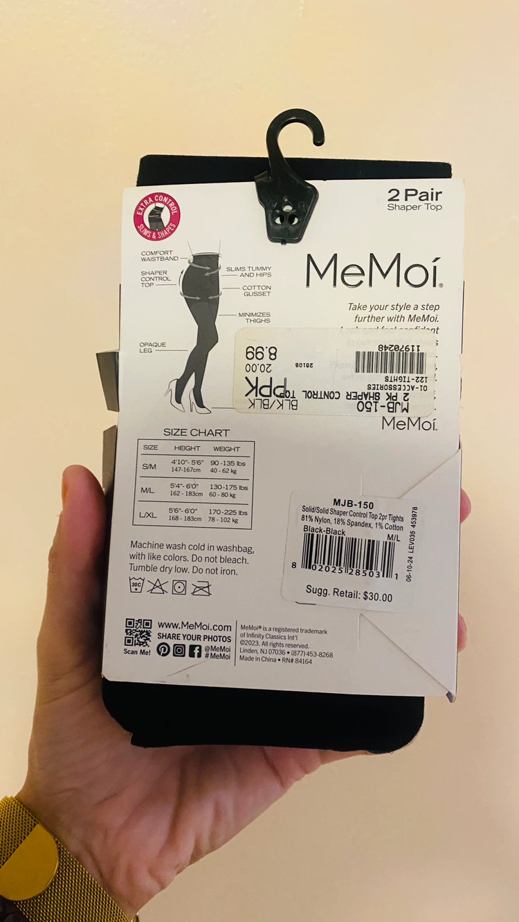 Meimoi black tights pack of 1 - photo 4