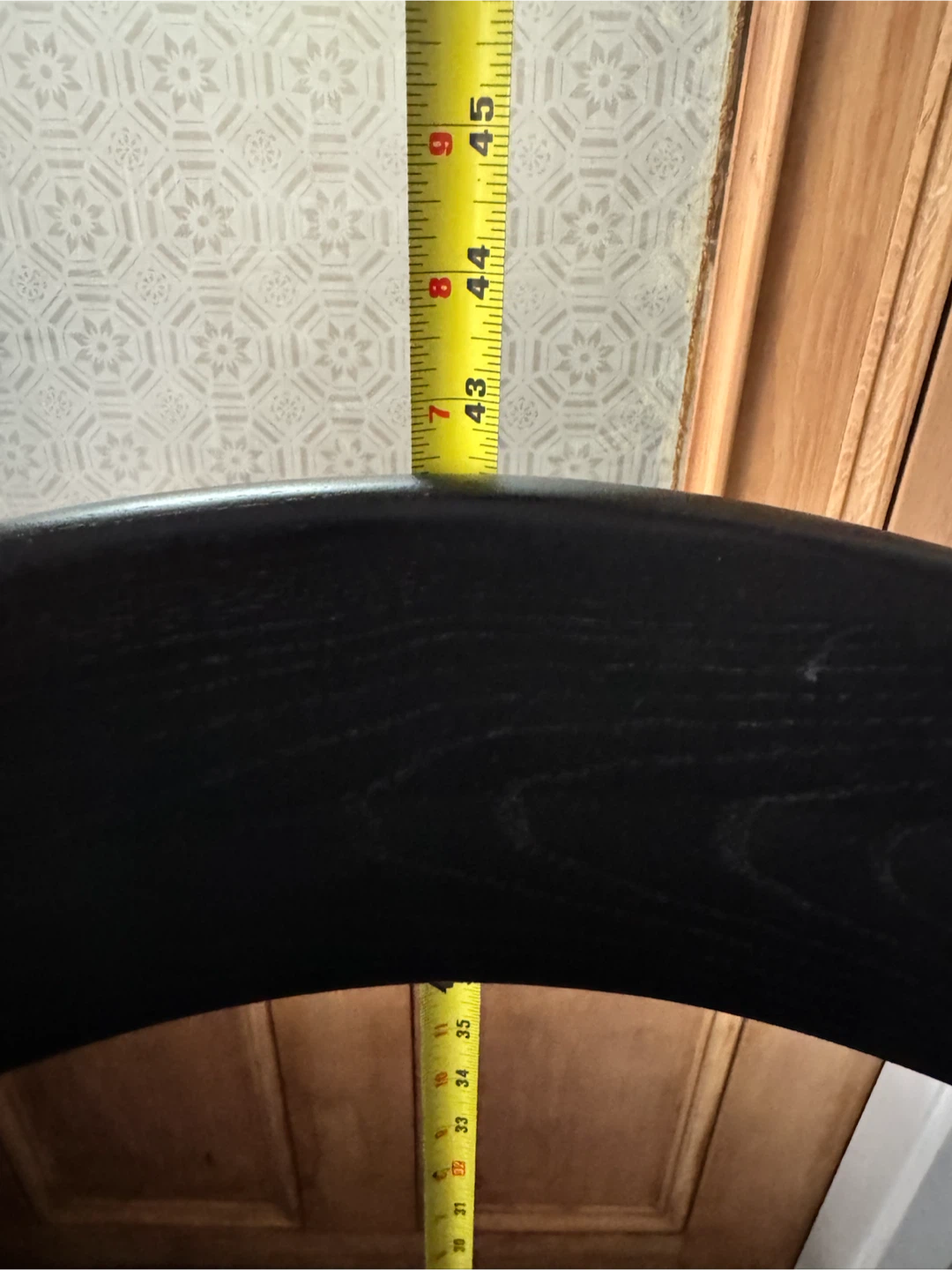 Black Wooden Bar Stool- West Elm - photo 3