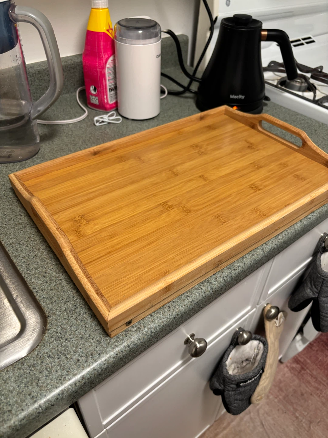 Bamboo Bed Tray Table - photo 2