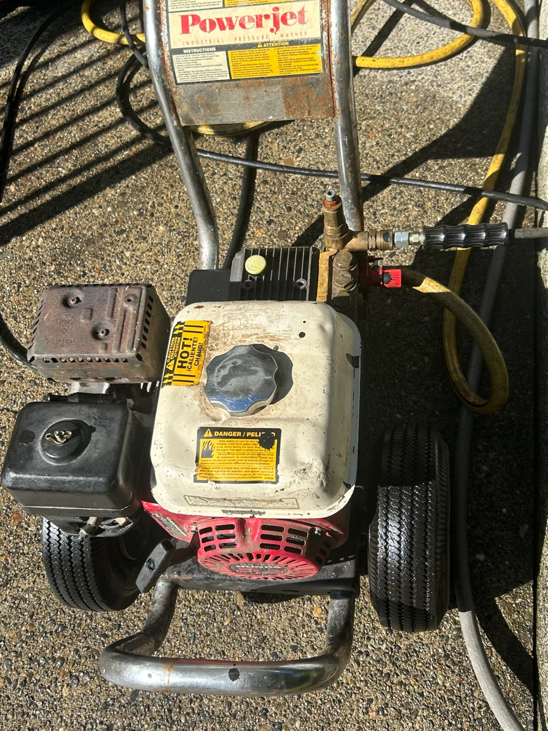 PowerJet Pressure Washer with Honda GX160 Engine - photo 2