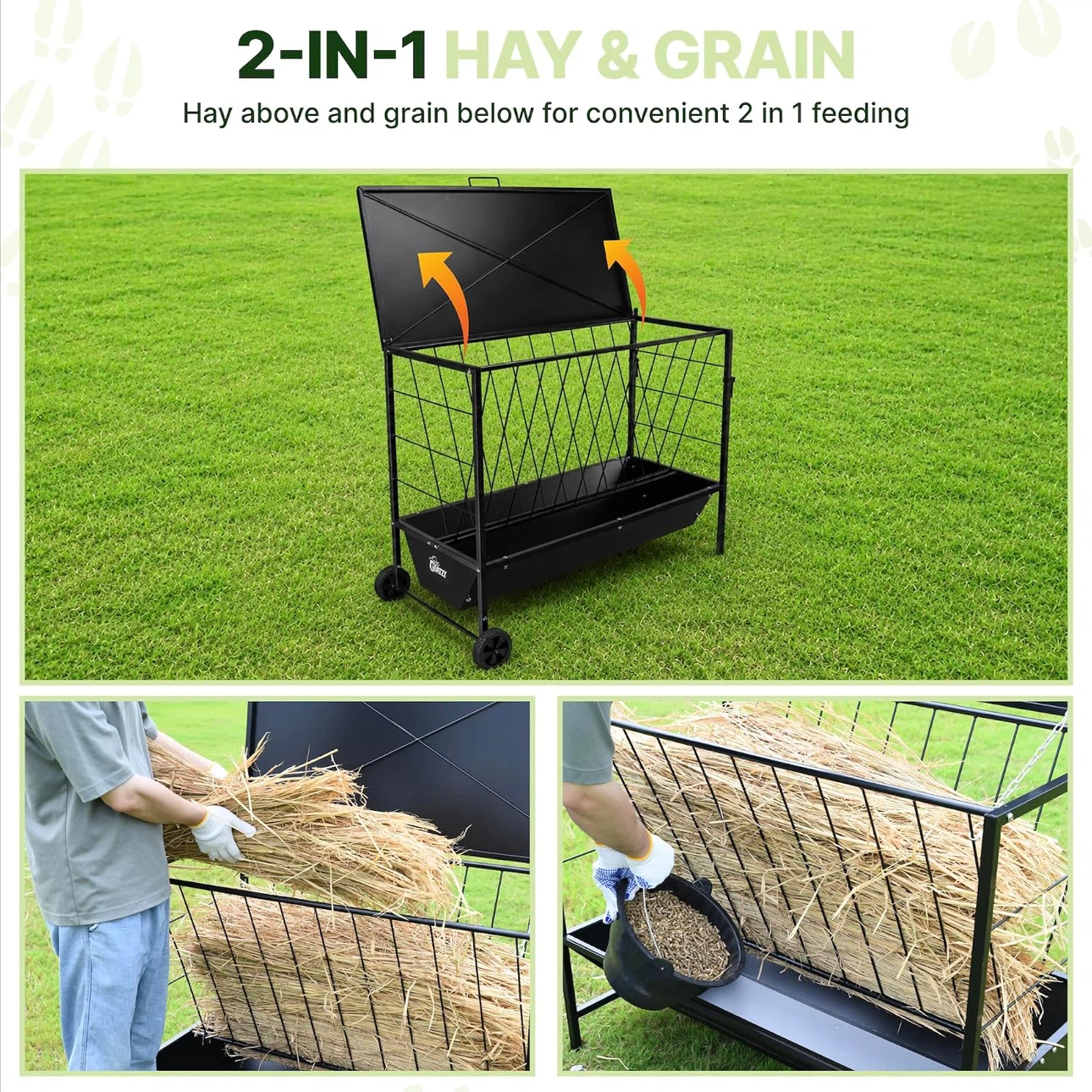Rolling Farm Animal Feeder - photo 5