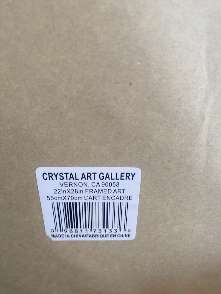 Crystal Art Gallery Framed Sunflowers Art 22in X 28in - photo 2