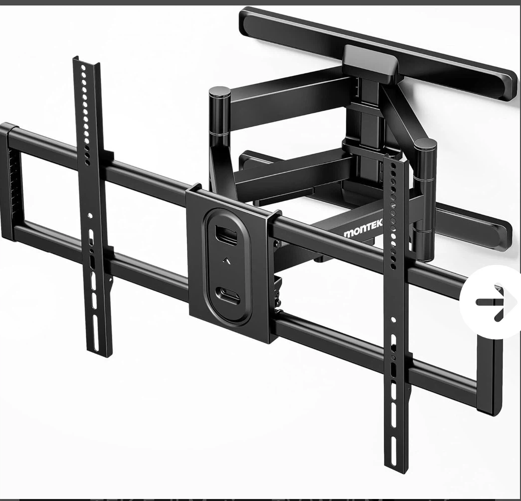 Montek Full Motion TV Wall Mount for 43"-95" TVs