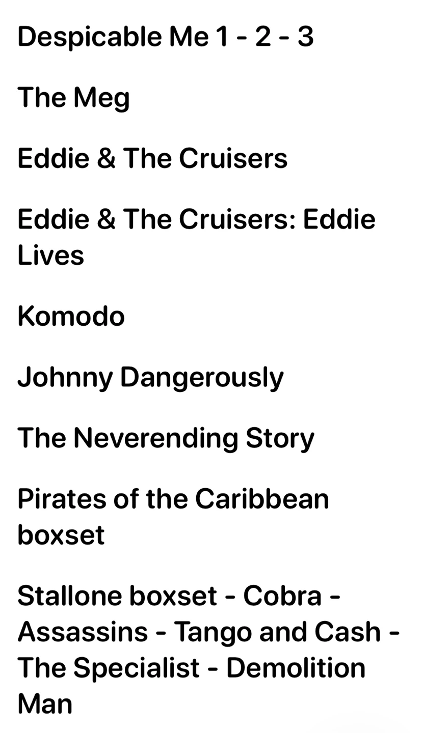 DVD/BluRay movies - photo 2
