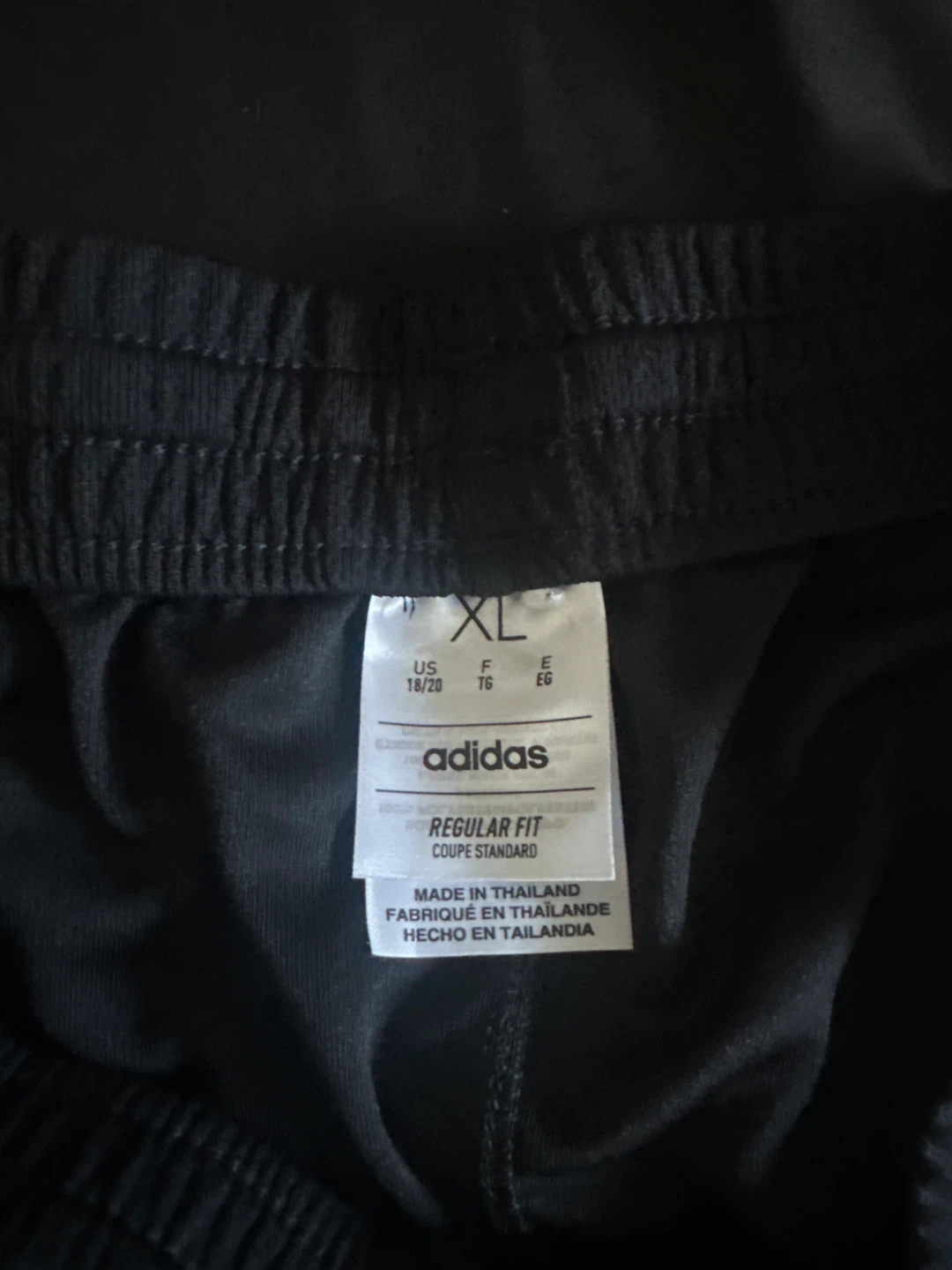 Adidas Athletic Shorts - Black & Blue - Size XL. - photo 5