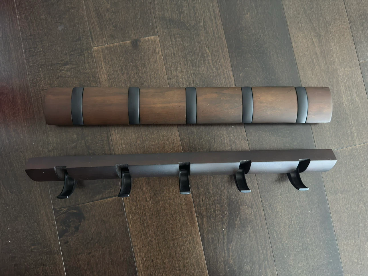 Wooden Coat Hook Rack