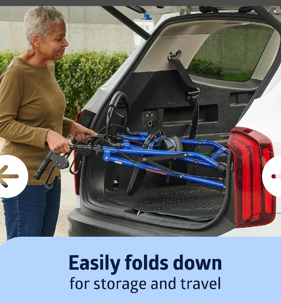 Medline Walker with Seat and Bag - photo 4