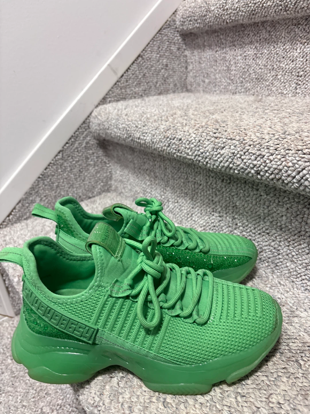 Steve Madden Green Sneakers size 8
