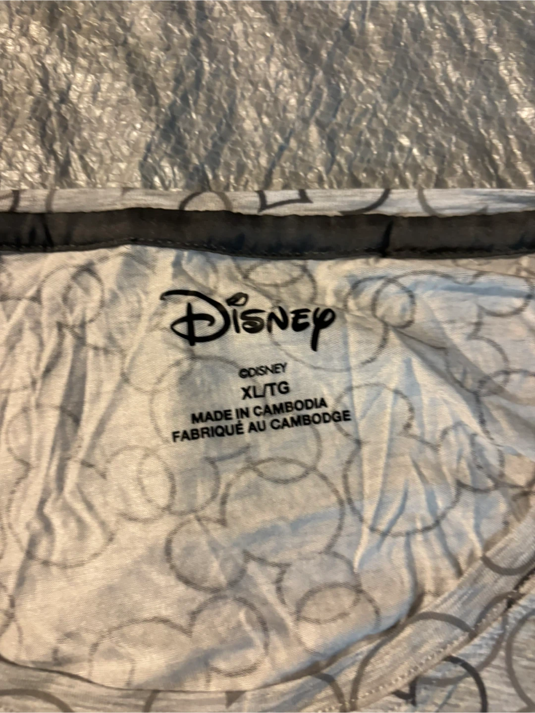 NWOT 2pc short Disney Mickey Mouse Pajama Set - XL - photo 2