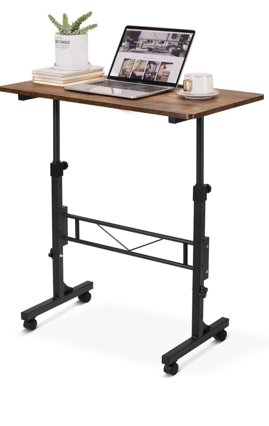 Adjustable Rolling Laptop Desk