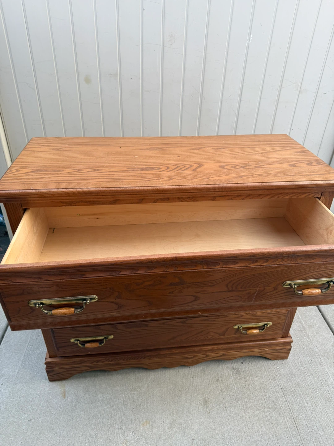 Wooden 3-Drawer Dresser - photo 2