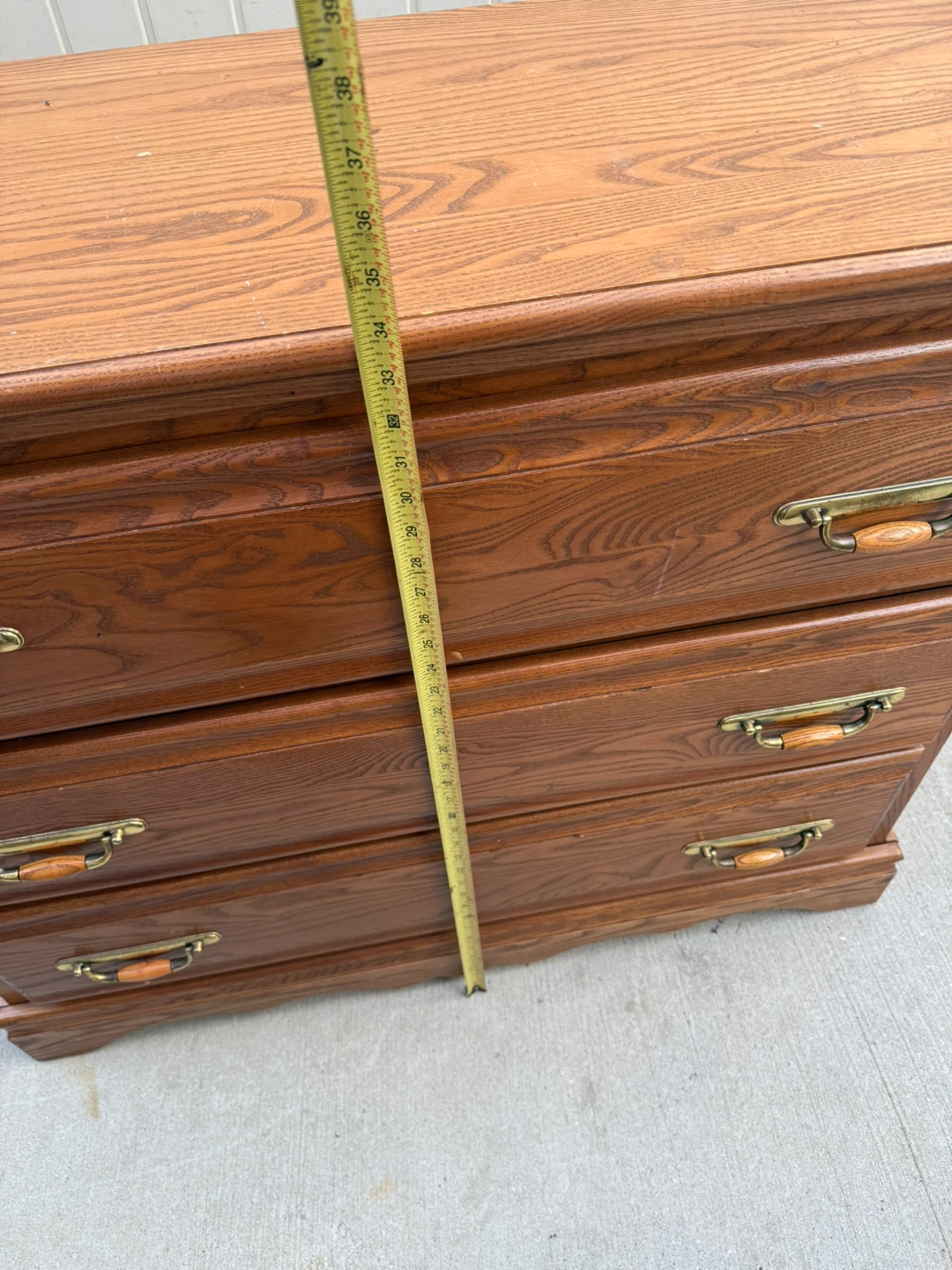 Wooden 3-Drawer Dresser - photo 3