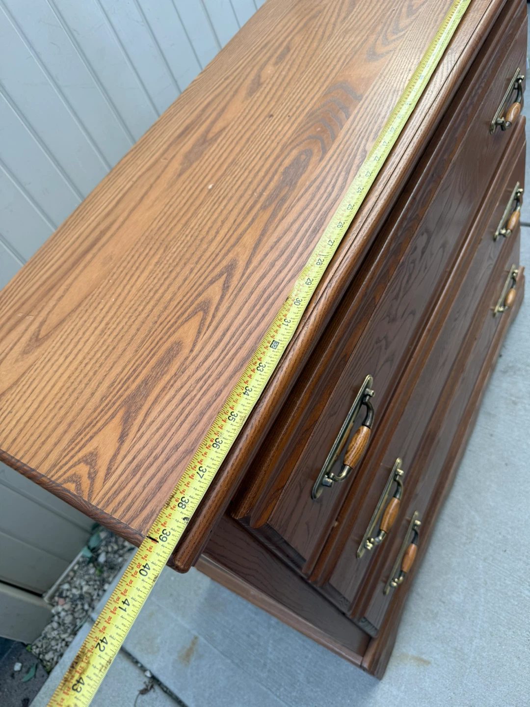 Wooden 3-Drawer Dresser - photo 5