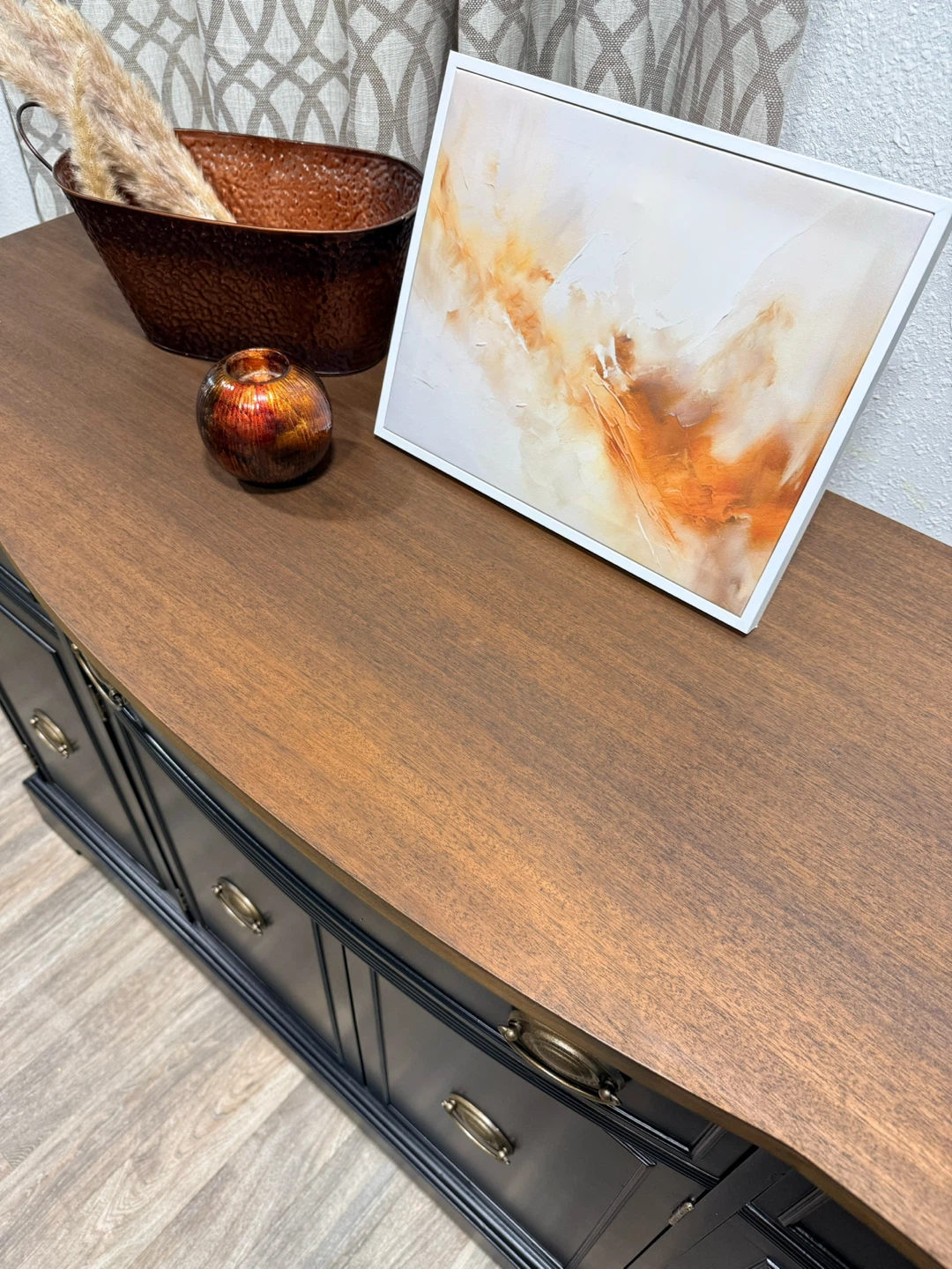 Beautifully Refinished Black Sideboard - photo 5