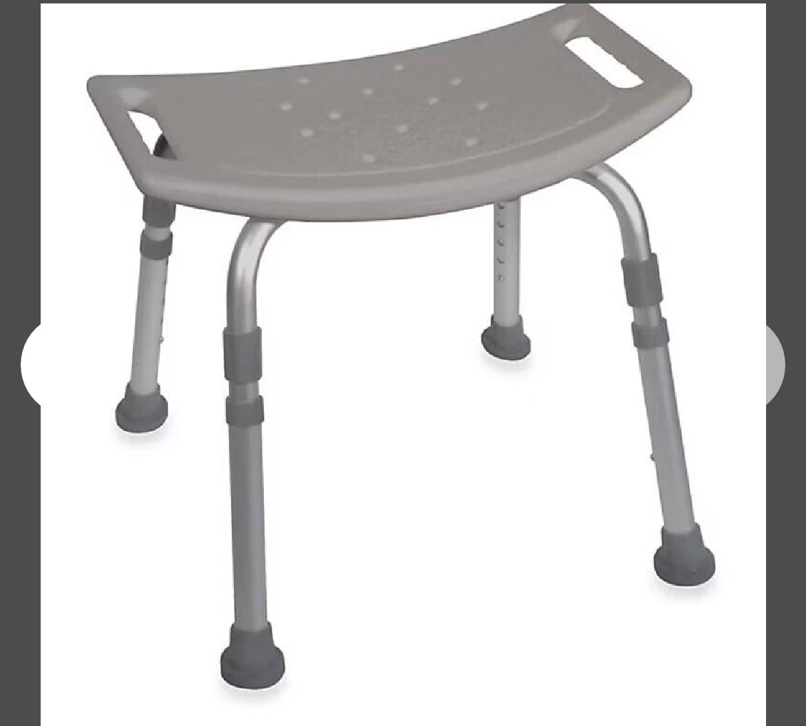Drive Medical Bathroom Safety Shower Chair in Grey - photo 2