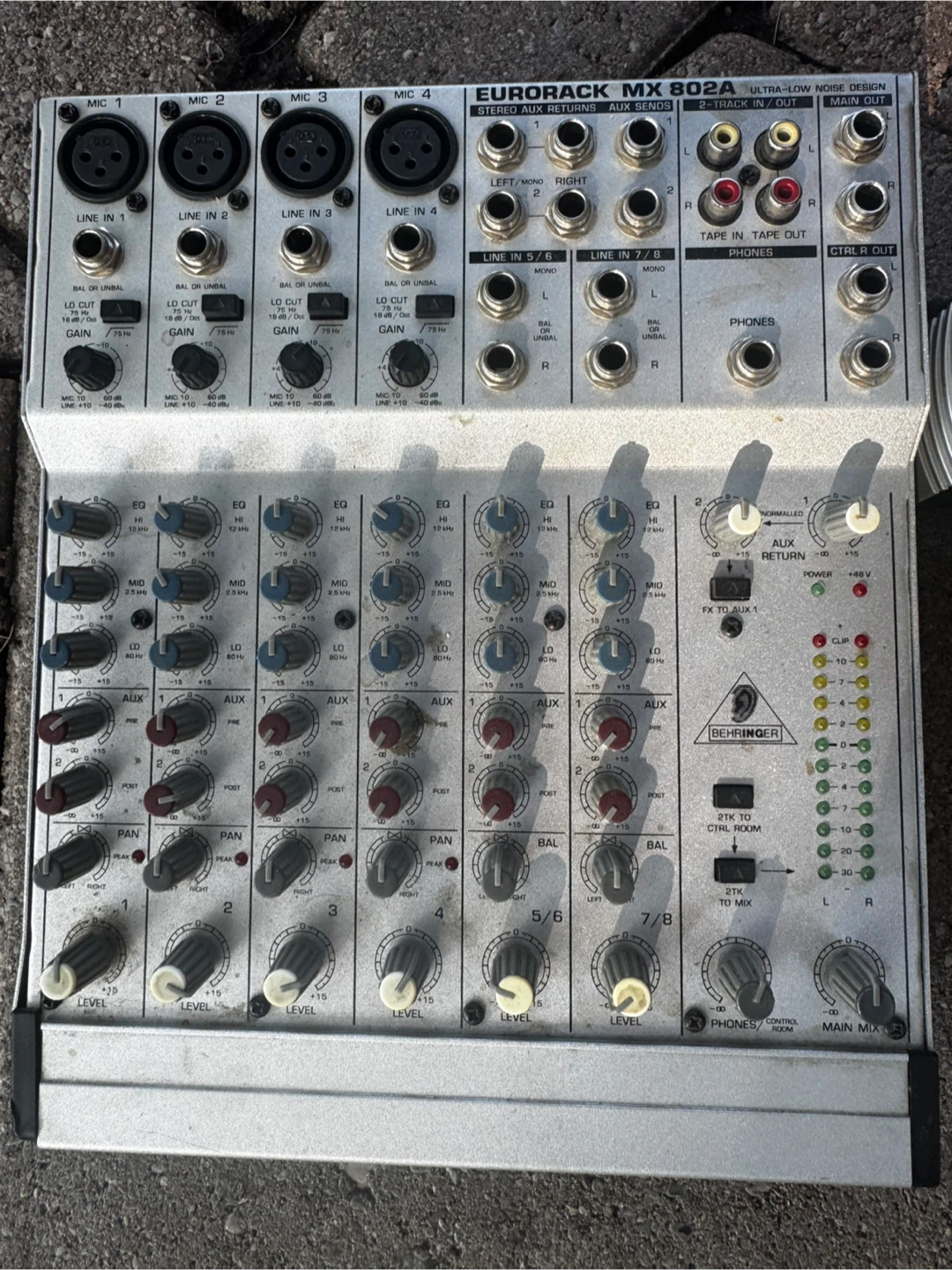 Mixer - Eurorack MX802A and PreSonus Firebox - photo 2
