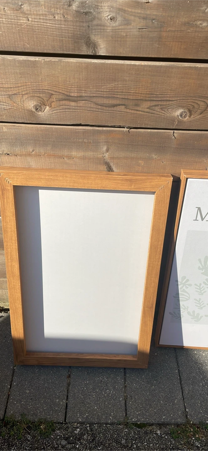 Set of 2 Framed Wall Art Prints - Flower Market & Matisse - photo 5