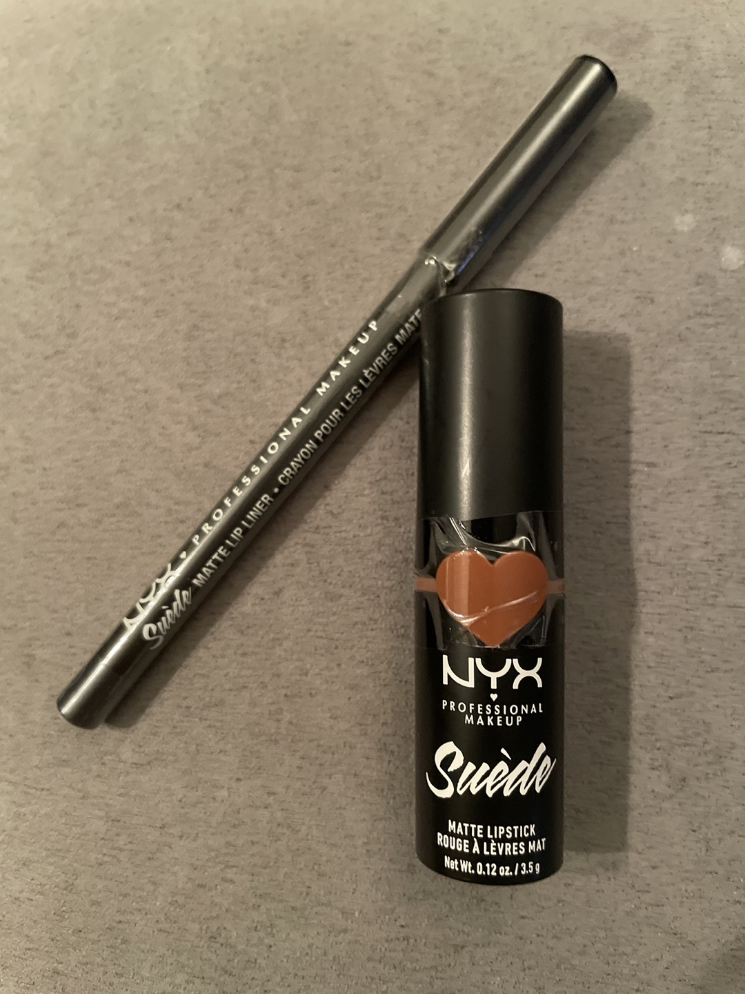 NYX Suede Matte Lipstick & Lip Liner set