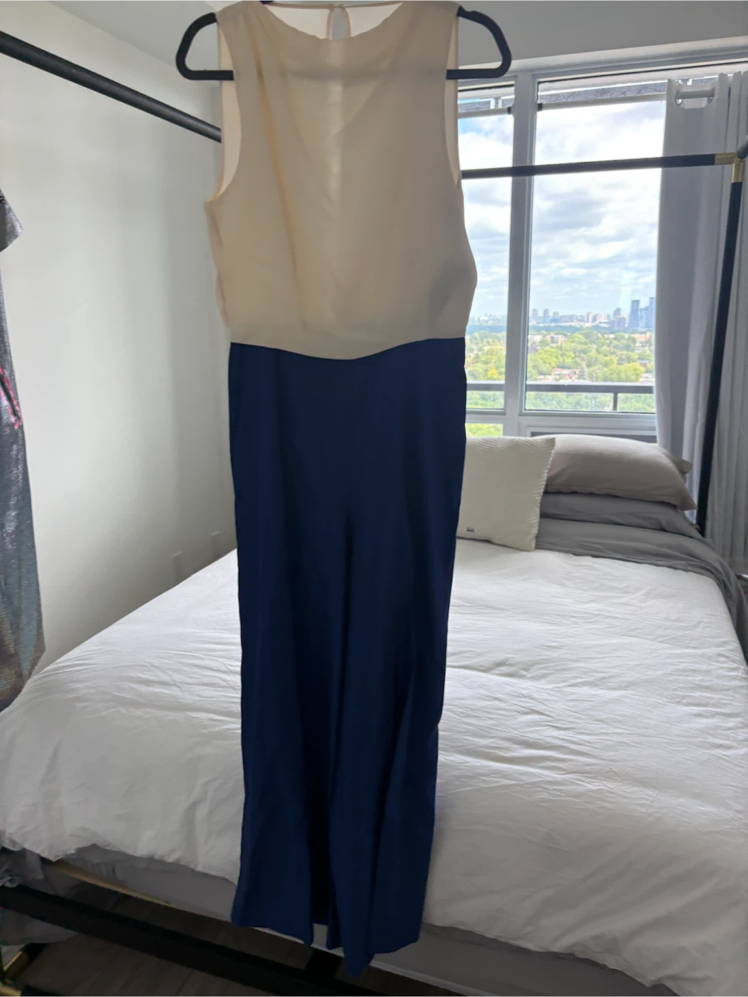 Pianoforte Jumpsuit - Cream/Navy - photo 2