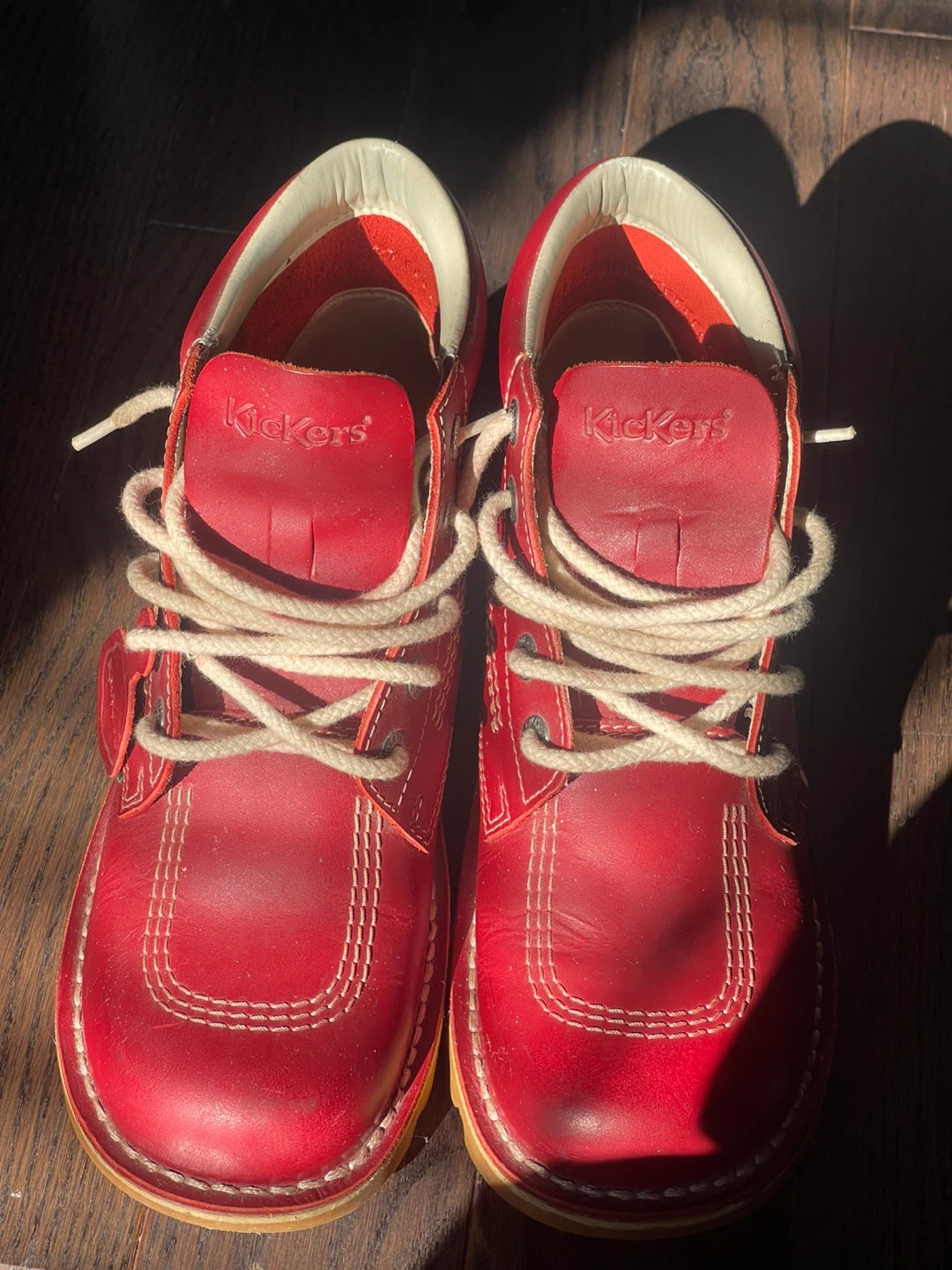 Red Kickers Boots