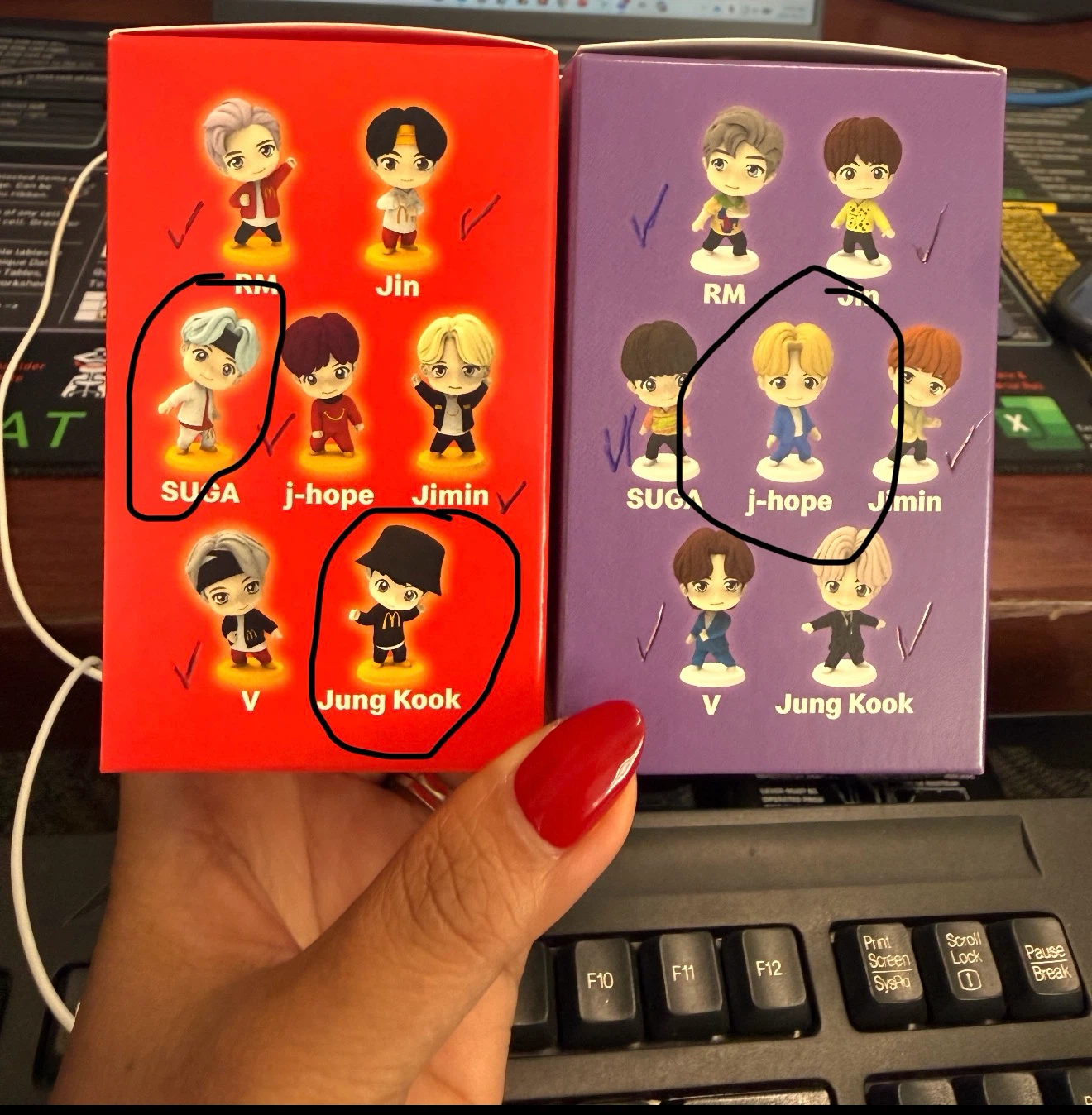 McDonald's BTS Meal Toy Figures - photo 2