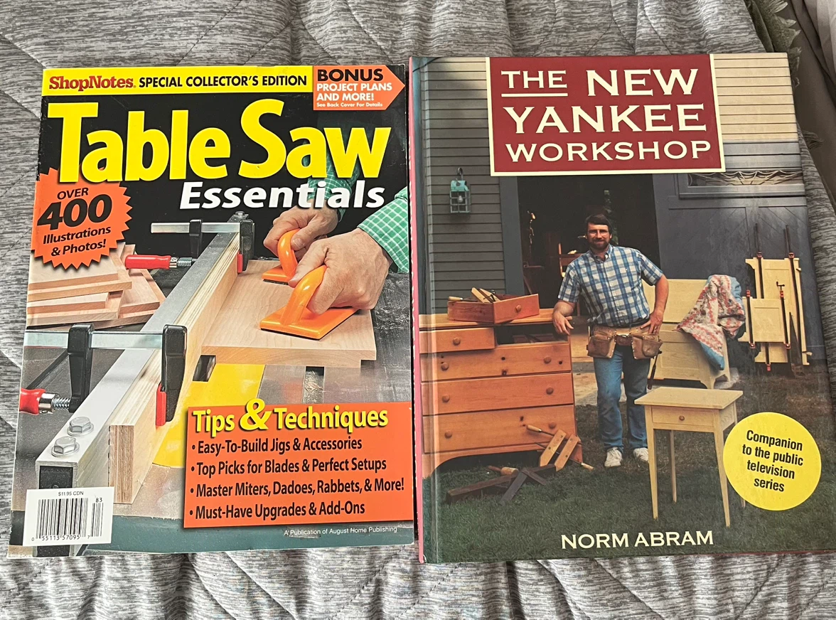 Table Saw Essentials & The New Yankee Workshop Books