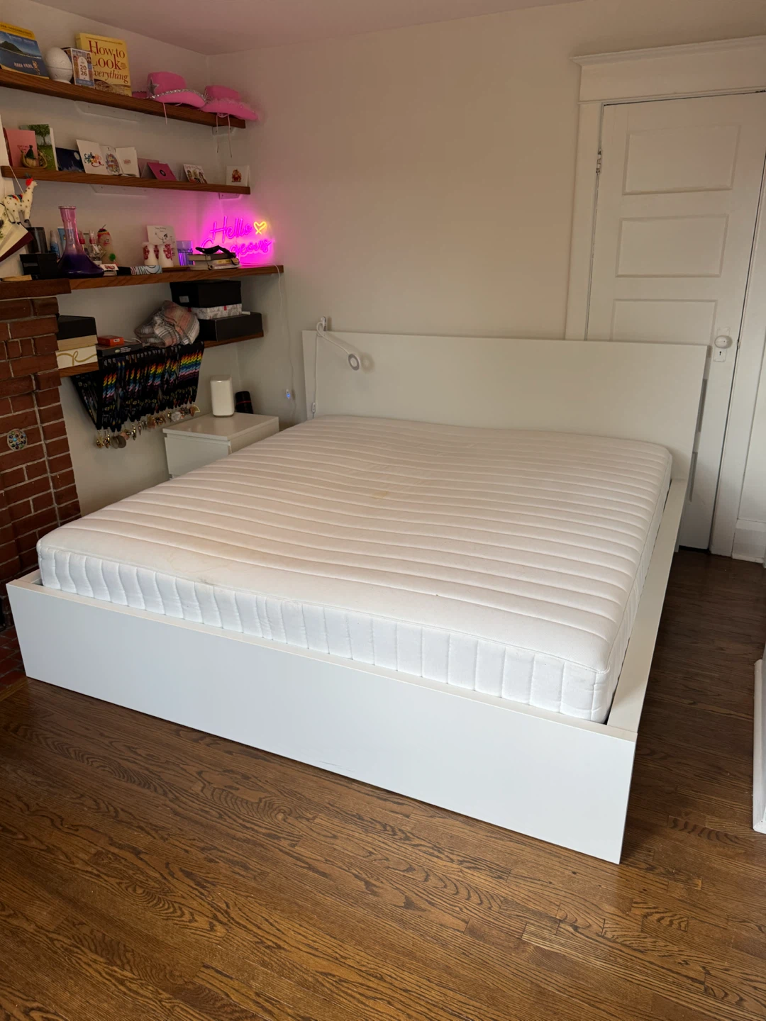 IKEA MALM king bed frame white - photo 2